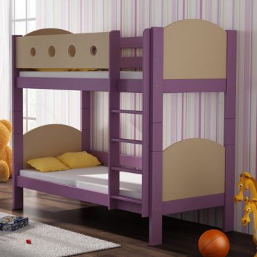 Solidly made bunk beds
